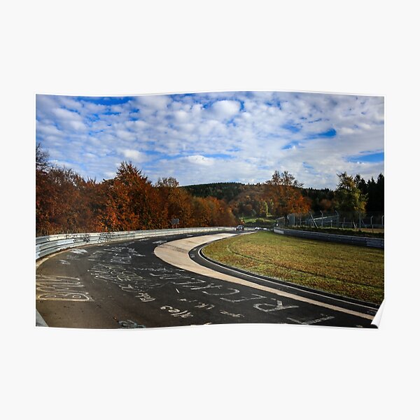 Autumn at the 'Ring Poster