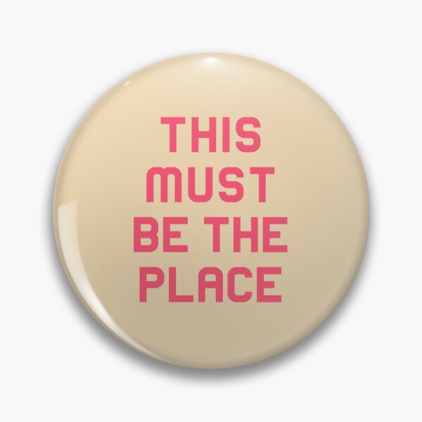 Item preview, This Must Be The Place designed and sold by corbrand.