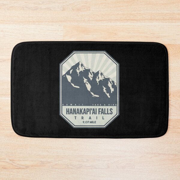 Artikelvorschau, Hanakapi'ai Falls Trail Hawaii Hiking Trail entworfen und verkauft von Friday NightCo.