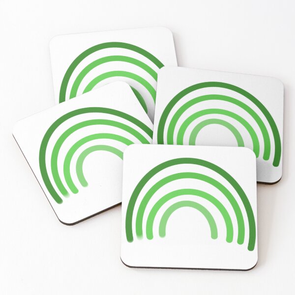 Item preview, Green Aesthetic Rainbow designed and sold by ReaganMck.