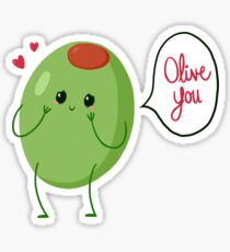 Olive du! #digistickie Sticker