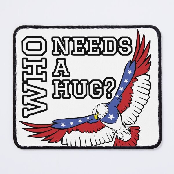 Item preview, Eagly, Who needs a hug?, Patriotic Eagle, Peacemaker, John Cena, Eagly shirt, Peacemaker shirt, Peacemaker Eagly gift designed and sold by RisingFrequency.