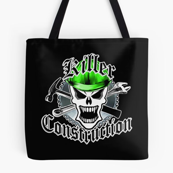Item preview, Construction Skull: Killer Construction Green 2.2 designed and sold by sdesiata.