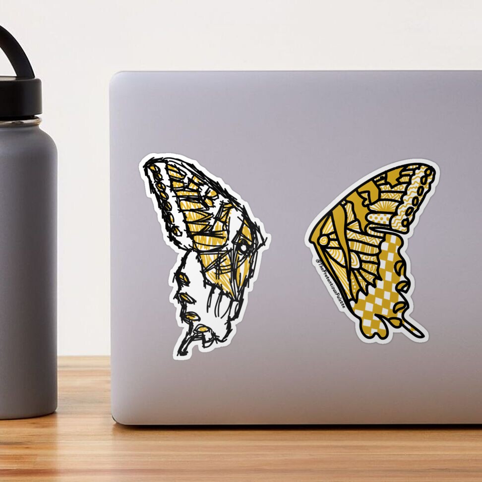 brand new eyes Sticker for Sale by altstopco