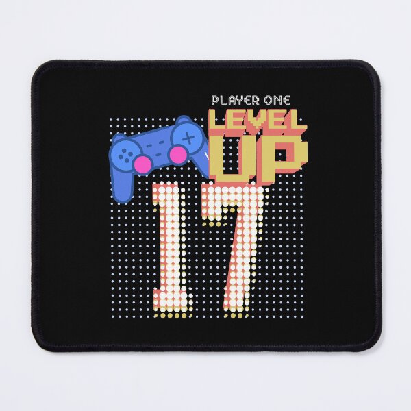 Item preview, Level 17 Unlocked Birthday Video Game 17th Gamer Birthday print designed and sold by Merchking1.