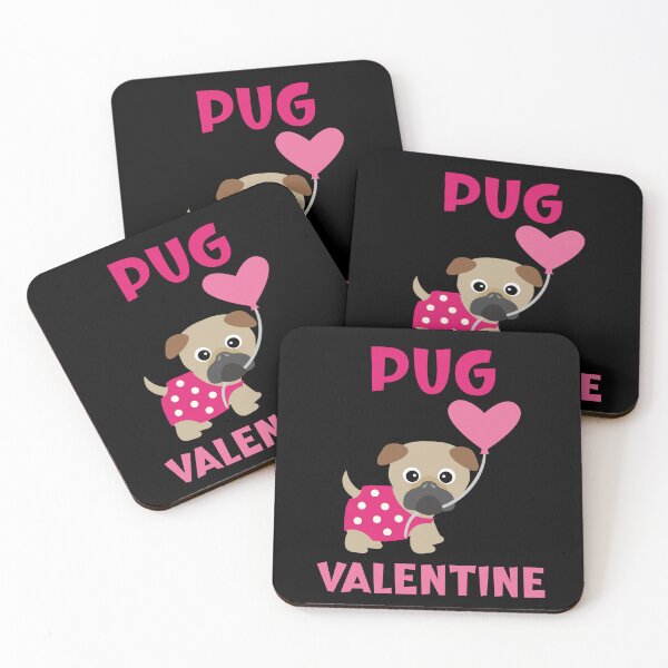 Item preview, Pug Valentine designed and sold by theluckstore.