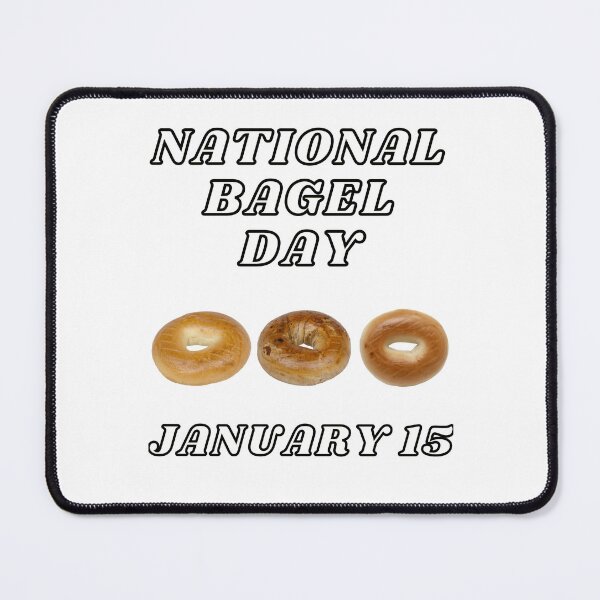 Item preview, National Bagel Day January 15 #NationalBagelDay designed and sold by brady4415.
