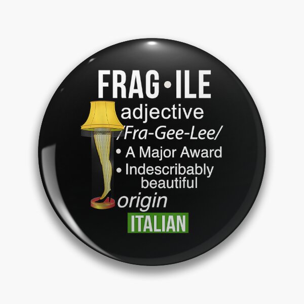 Item preview, Christmas Leg Lamp Fragile Definition Funny Major Award Tee  designed and sold by Dulaynere.