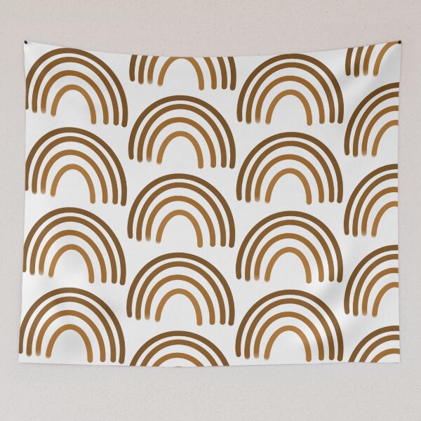 Item preview, Brown Aesthetic Rainbow designed and sold by ReaganMck.