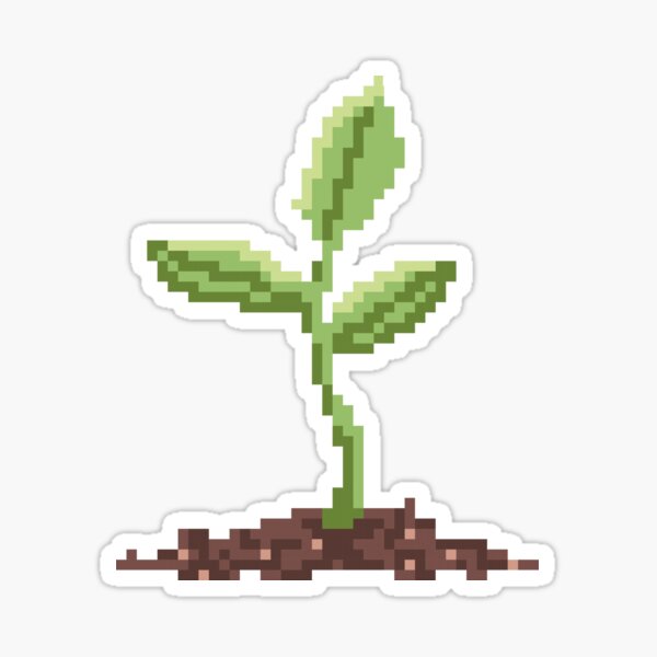 Growing Green Sticker