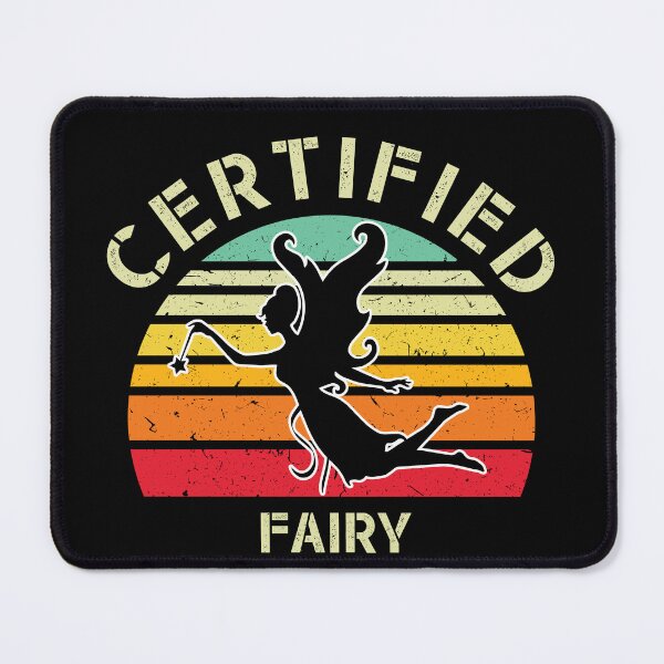 Item preview, Certified Fairy Godmother Funny Original Retro designed and sold by Sunrise-Express.