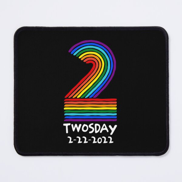 Item preview, Twosday 2-22-2022 Tuesday Teacher Student Rainbow Two Funny designed and sold by d247.