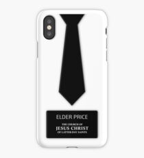 Elder Price Tie Name Tag iPhone Case