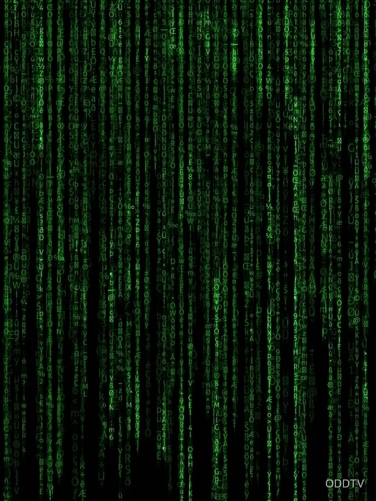 Matrix Code Pattern by ODDTV
