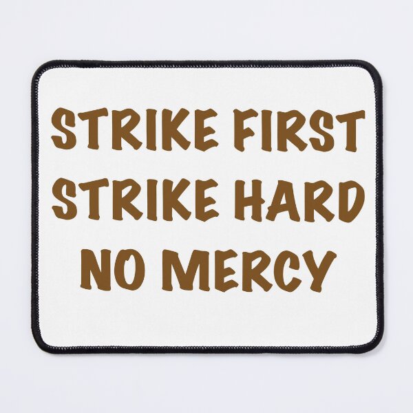 Item preview, Cobra Kai “Strike First, Strike Hard, No Mercy” designed and sold by ReaganMck.