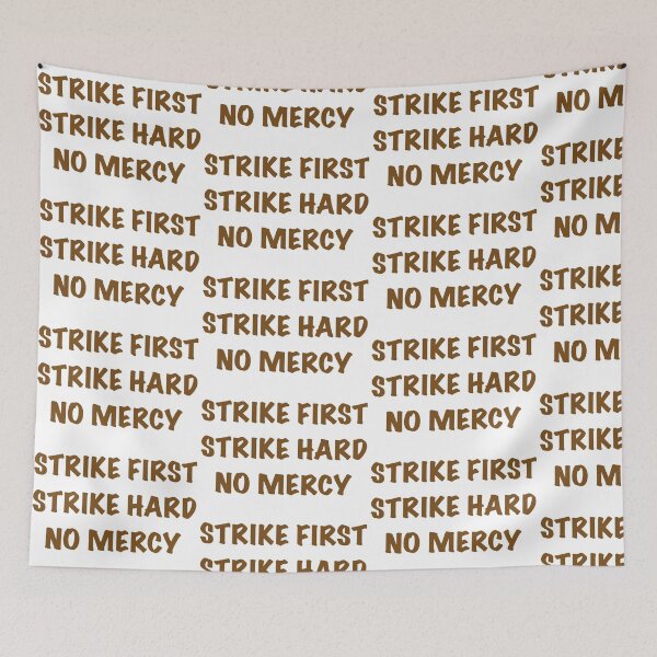 Item preview, Cobra Kai “Strike First, Strike Hard, No Mercy” designed and sold by ReaganMck.