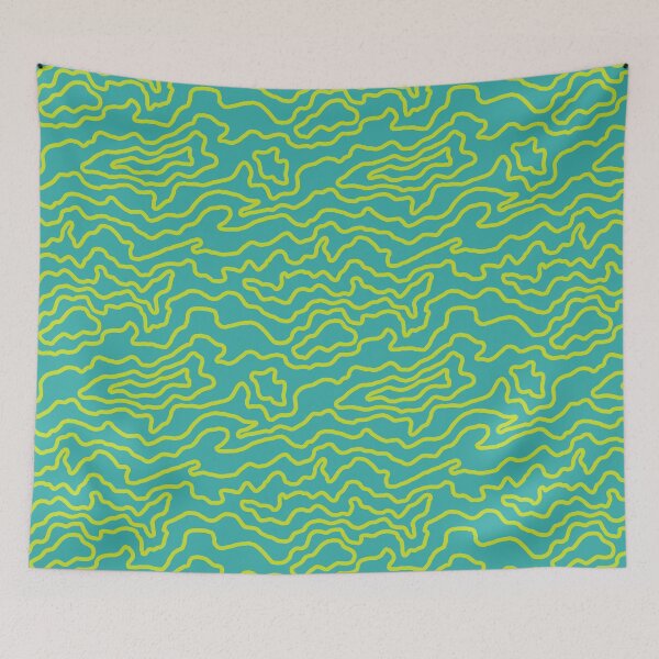 Item preview, Drip Pattern - Jolyne Teal designed and sold by SpilProofLiquid.