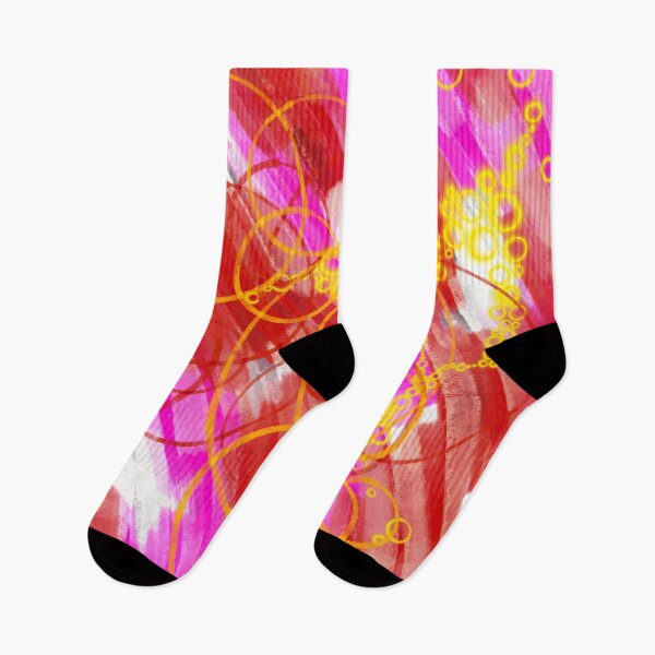 Artikelvorschau, Warme Stadtnächte Digital Abstract Neon Glow entworfen und verkauft von that5280lady.