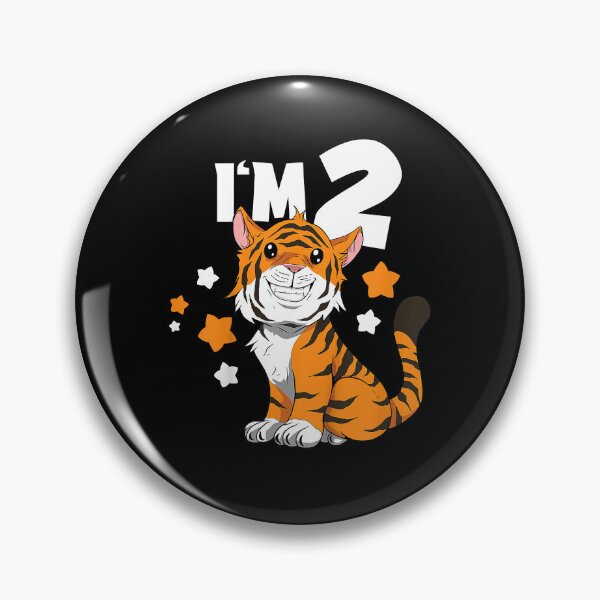 Item preview, Kids Tiger 2nd Birthday I'm already 2 years old  designed and sold by sandreagerda.