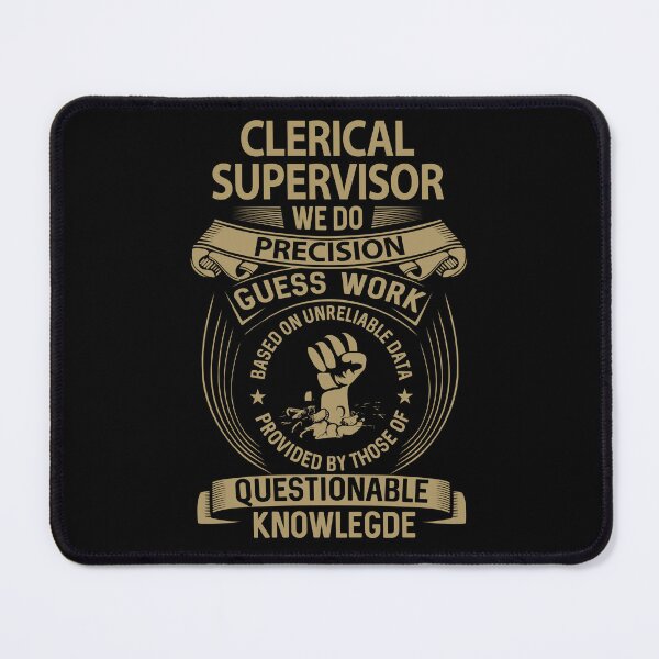 Item preview, Clerical Supervisor T Shirt - We Do Precision Job Gift Item Tee designed and sold by paneczkopat.