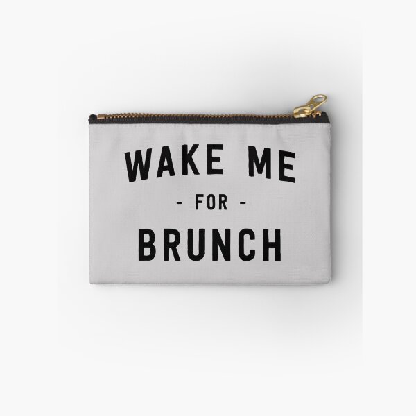Item preview, Wake me for brunch designed and sold by wondrous.