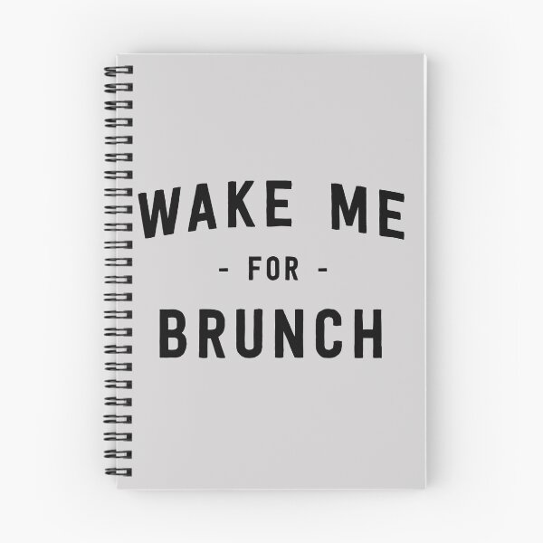 Item preview, Wake me for brunch designed and sold by wondrous.
