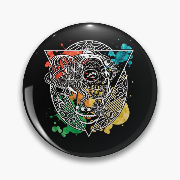 Item preview, Sugar Skull Calavera Girl - Paint Splash Design designed and sold by onjcdesign.