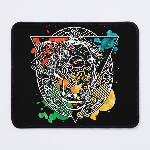 Item preview, Sugar Skull Calavera Girl - Paint Splash Design designed and sold by onjcdesign.