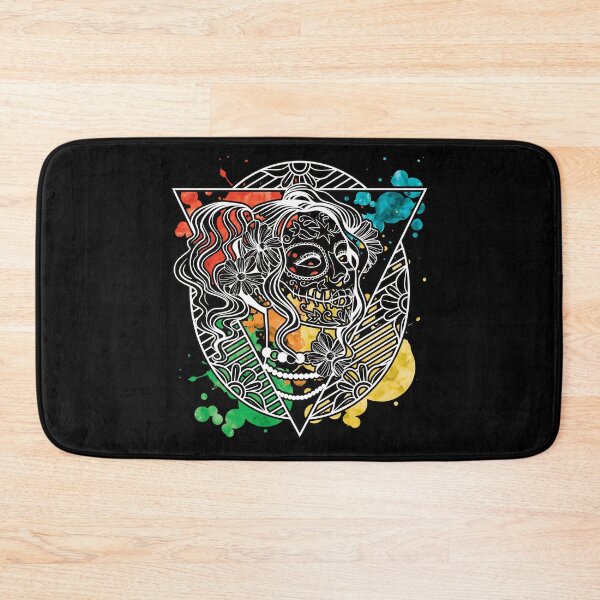 Item preview, Sugar Skull Calavera Girl - Paint Splash Design designed and sold by onjcdesign.