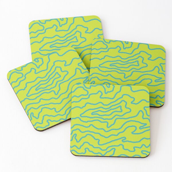 Item preview, Drip Pattern - Jolyne Lime designed and sold by SpilProofLiquid.