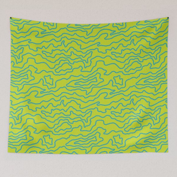 Item preview, Drip Pattern - Jolyne Lime designed and sold by SpilProofLiquid.