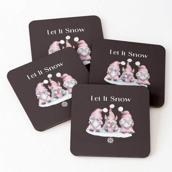 Aperçu de l'œuvre Let it Snow Gnomes créée et vendue par Losthorsedesign.