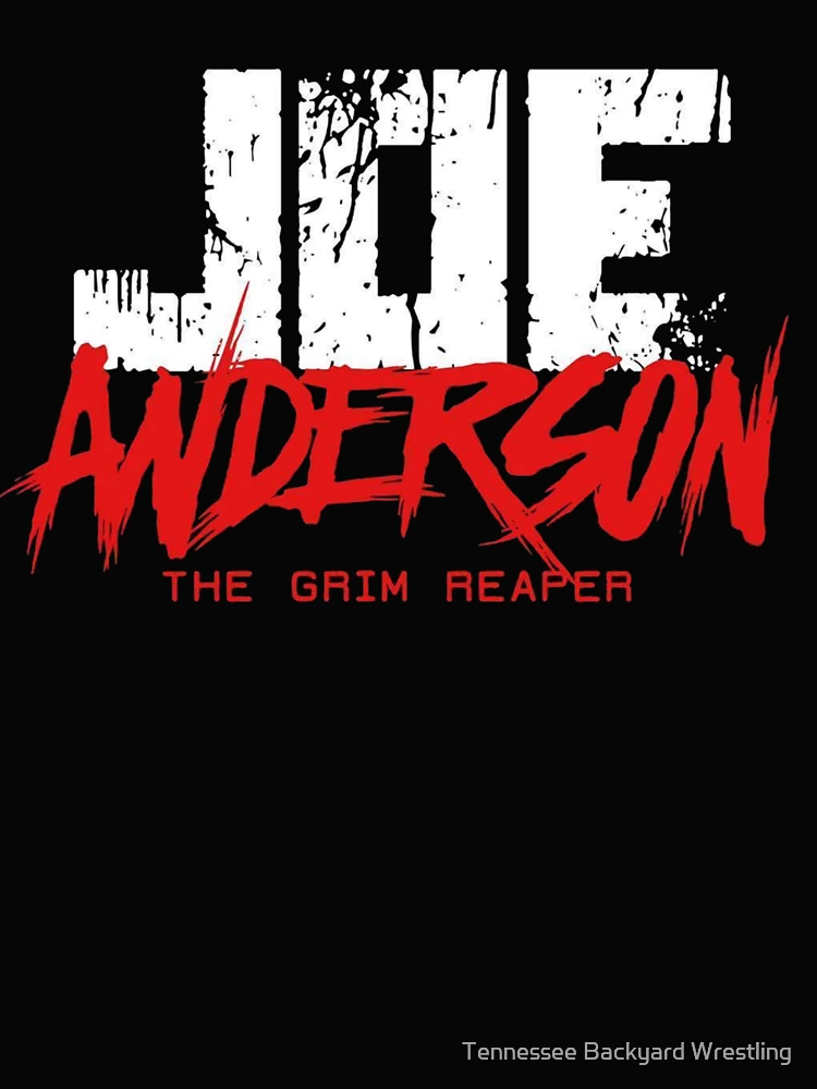 Thumbnail 4 of 4, Boxy T-Shirt, Grim Reaper Joe Anderson TBW Merchandise designed and sold by Tennessee Backyard Wrestling.