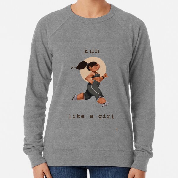 Run Like a Girl Lightweight Sweatshirt
