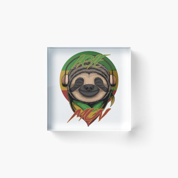 Item preview, Irie Mon - Jamaican Sloth -  designed and sold by onjcdesign.