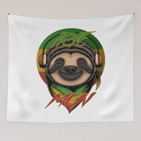 Item preview, Irie Mon - Jamaican Sloth -  designed and sold by onjcdesign.