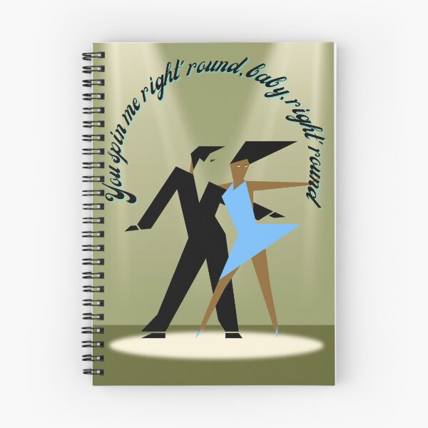 Item preview, You Spin Me Right Round, Baby, Right Round designed and sold by PrintCutScore.