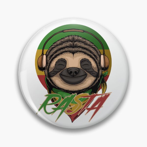 Item preview, Rasta - Jamaican Sloth -  designed and sold by onjcdesign.