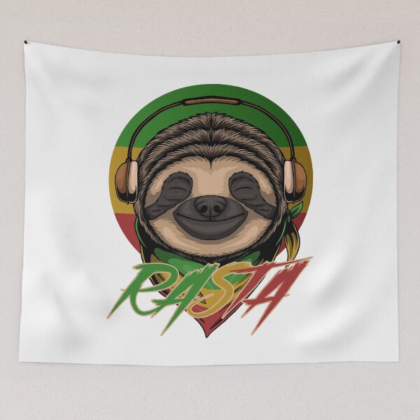 Item preview, Rasta - Jamaican Sloth -  designed and sold by onjcdesign.