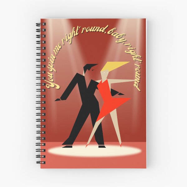 Item preview, You Spin Me Right Round Baby, Right Round designed and sold by PrintCutScore.