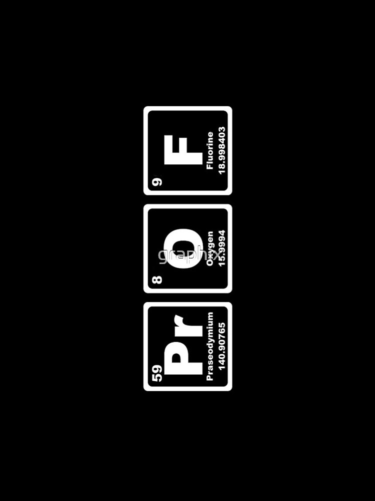 Thumbnail 4 of 4, iPhone Case, Prof - Periodic Table designed and sold by graphix.