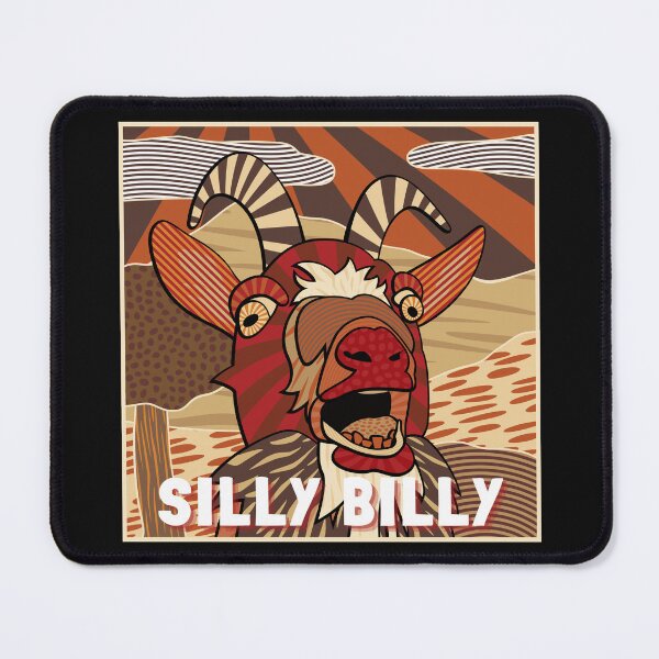 Item preview, Silly Billy-Artistic Funny Goat-Play On Words-Pun-Idiom designed and sold by SighFly52.