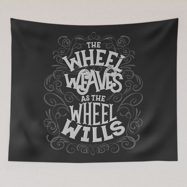 Item preview, Wheel of Time Quote Moiraine Aes Sedai - Light letters designed and sold by Kit Cronk.