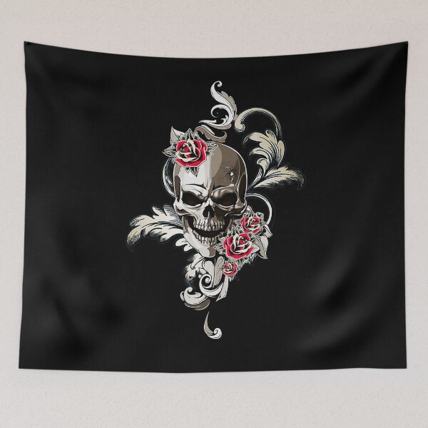 Item preview, Skull Tattoo designed and sold by Gothic Fantasy.