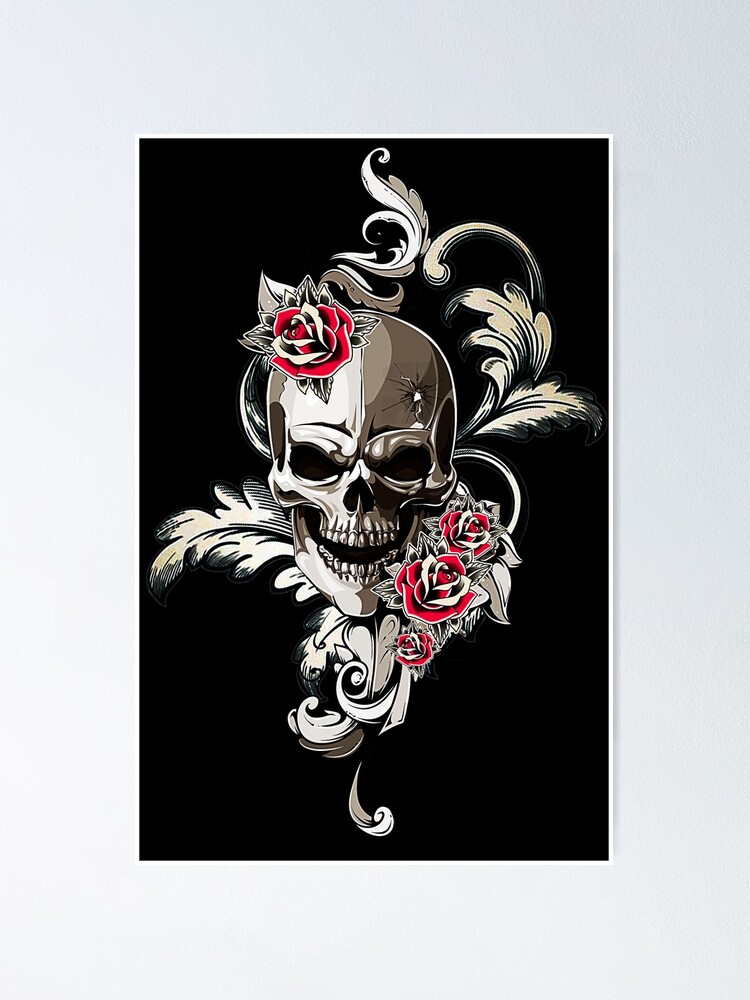 Skull Tattoo Cliparts, Stock Vector and Royalty Free Skull Tattoo  Illustrations