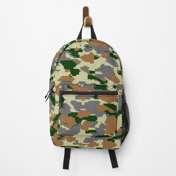Item preview, Dark green and brown Camo pattern digital Camouflage designed and sold by Tshirtstory.