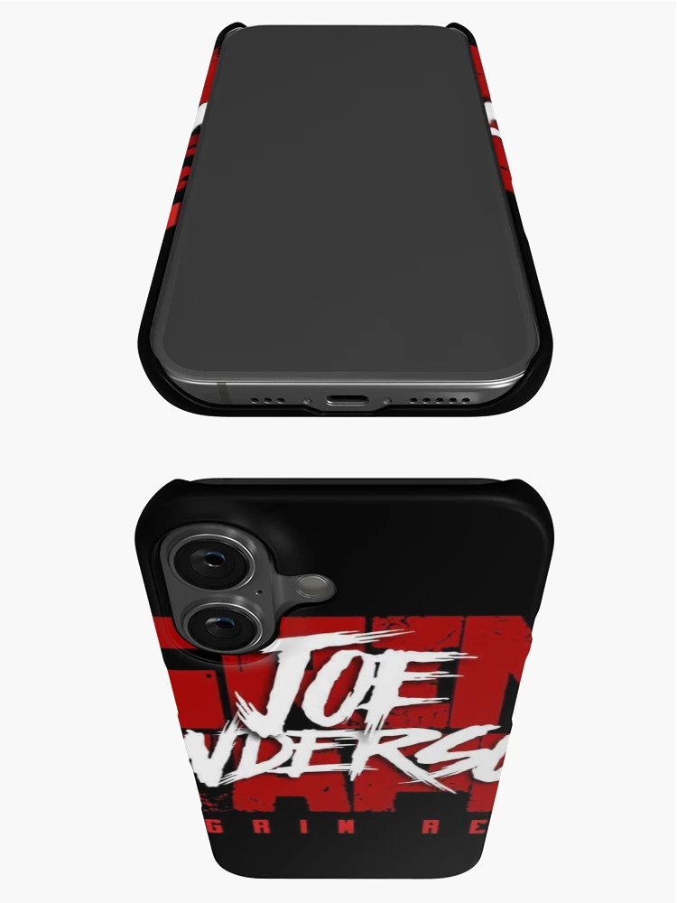 Thumbnail 3 of 4, iPhone Case, Joe Anderson Grim Reaper Red & White Merch designed and sold by Tennessee Backyard Wrestling.