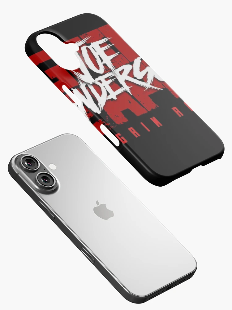 Thumbnail 2 of 4, iPhone Case, Joe Anderson Grim Reaper Red & White Merch designed and sold by Tennessee Backyard Wrestling.