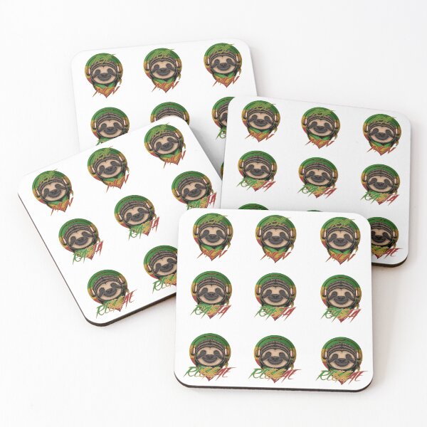 Item preview, Irie Rasta Reggae STICKER PACK - Jamaican Sloth -  designed and sold by onjcdesign.