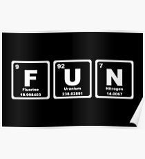 Fun - Periodic Table Poster
